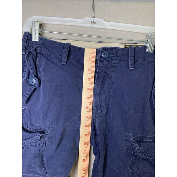 Vtg Polo Ralph Lauren Paratrooper Military Style Cargo Pant Navy Blue 30x30 (28) - Picture 10 of 11